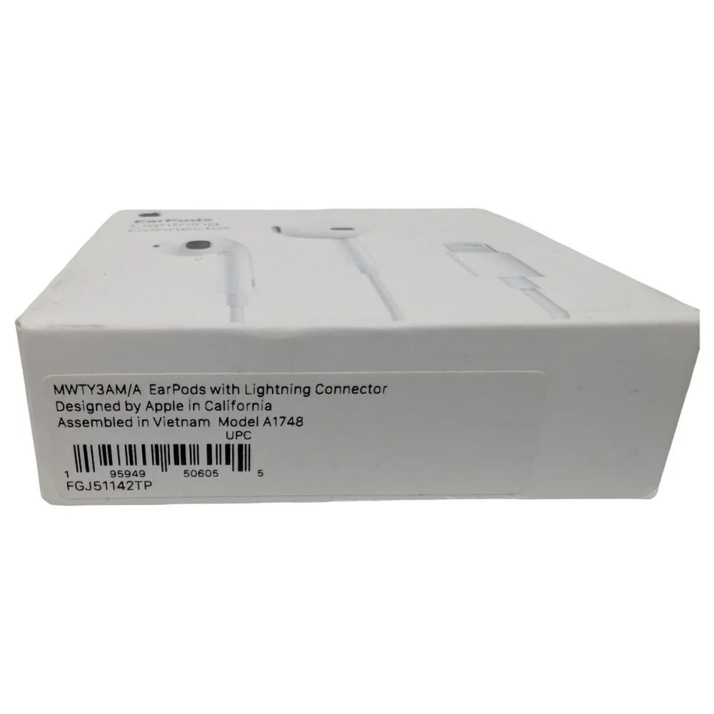 Apple Wired EarPods with Lightning Connector White A1748